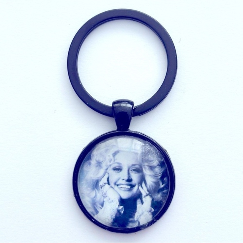 Dolly Parton Handmade Keychain, NWT